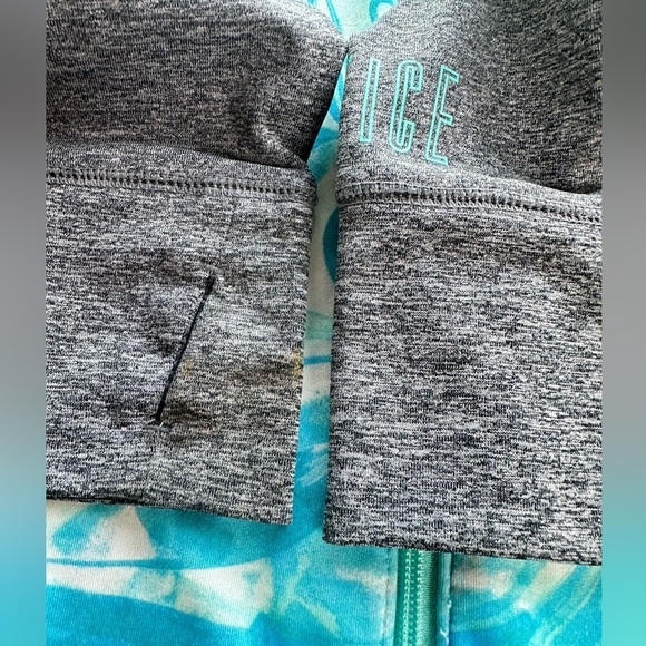 Justice Girls Athletic Zip Jacket  Size 8 - Picture 3 of 5